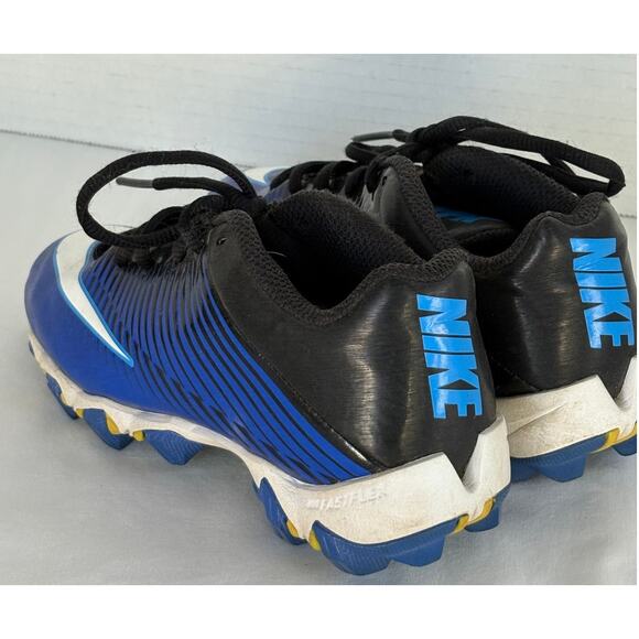 NIKE Kids Vapor Shark 2 Baseball-Football Cleats-Blue/Black-Outstanding-Size 12C - Picture 3 of 6